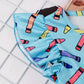 Girls Colorful Crayon Ruffle Flare Dress for back to school