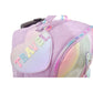 Metallic Striped Butterfly Carry-On Luggage