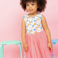 Kids + Baby Tulle Tutu Dress - Clementine Fruit Summer Dress