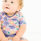 Lavender Blooms Bamboo Shorts Set