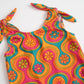 Groovy One Piece Swimsuit for Girls