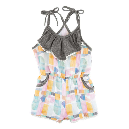 Aria Romper Watercolors