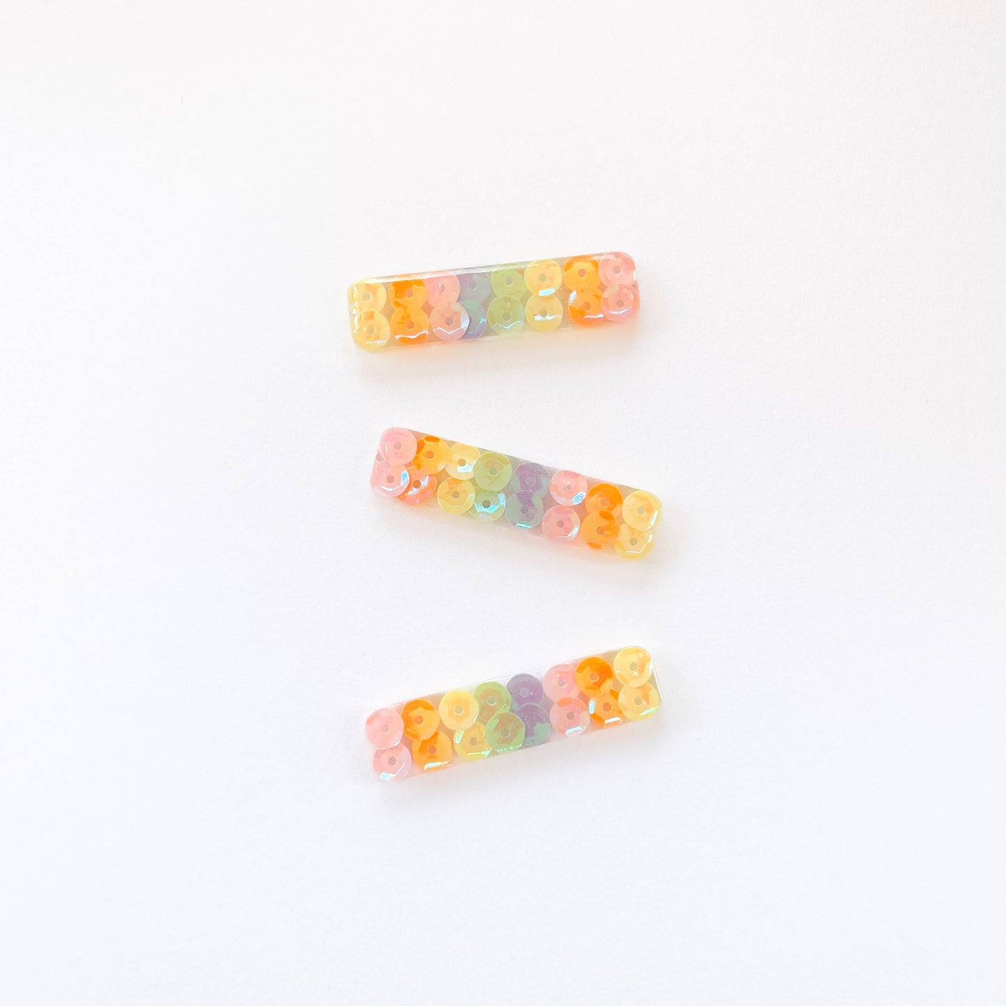 Pastel Rainbow Hair Clip - School Hair Clip