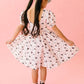 Puff Dress in Pink Cauldron Preorder