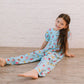 Puff Leggy Romper in Back To School Print