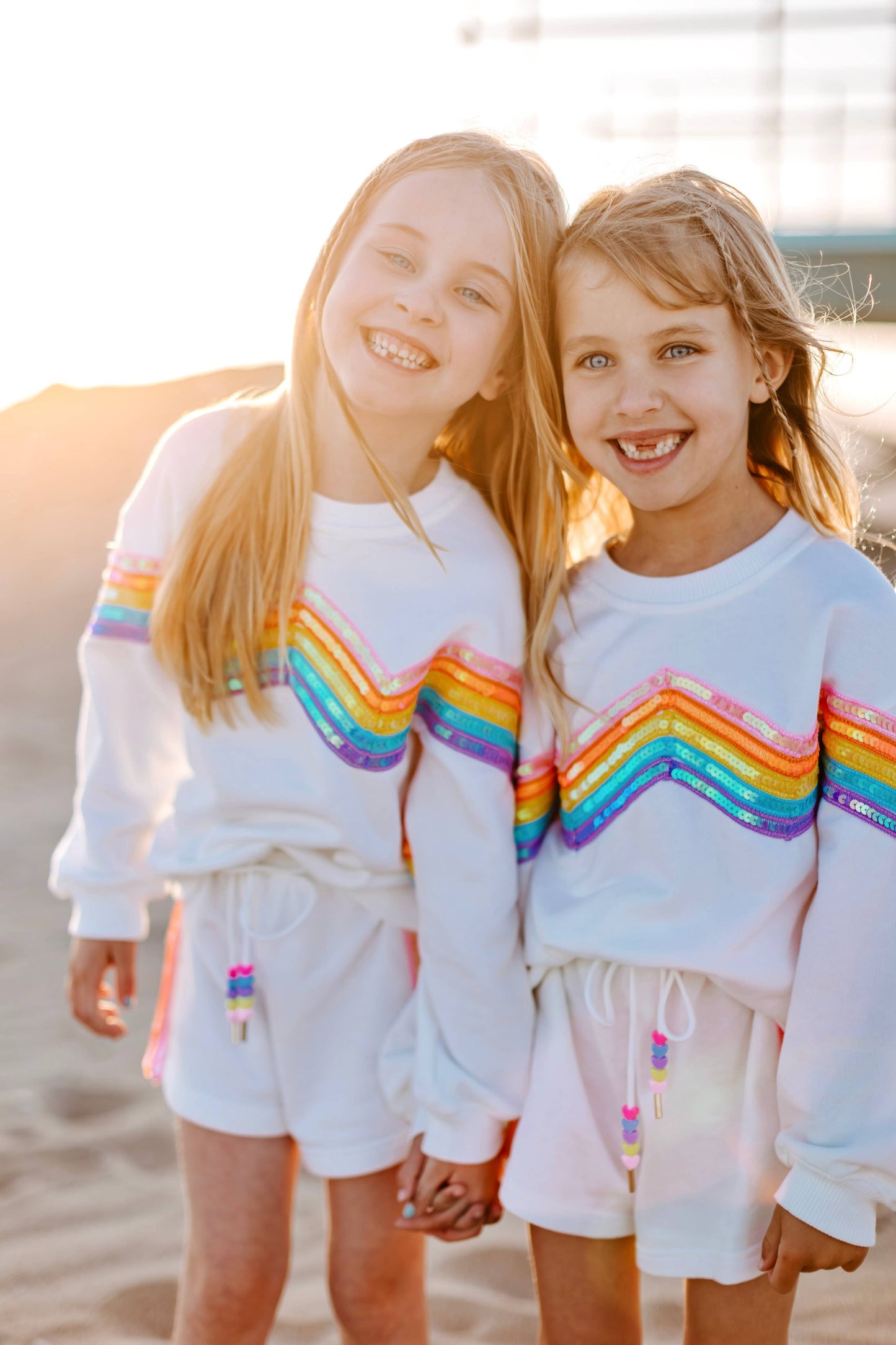 Long Sleeve Sparkle Stripe Set
