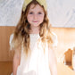 Tulle Pearl Headband - Turquoise