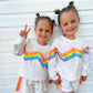 Long Sleeve Sparkle Stripe Set