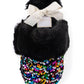 FIESTA SLIPPERS, BLACK