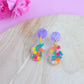Flower Shop Resin Drop Earrings