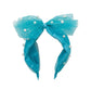 Tulle Pearl Headband - Turquoise
