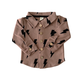 Baby & Kids Fall Clothing Cotton Shacket | Mocha Bolts