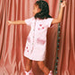 Pink Denim Dress