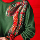 BC Green Holiday Plaid Bow Sweatshirt PRE-ORDER (Est Ship 11/21)