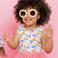 Kids + Baby Tulle Tutu Dress - Clementine Fruit Summer Dress
