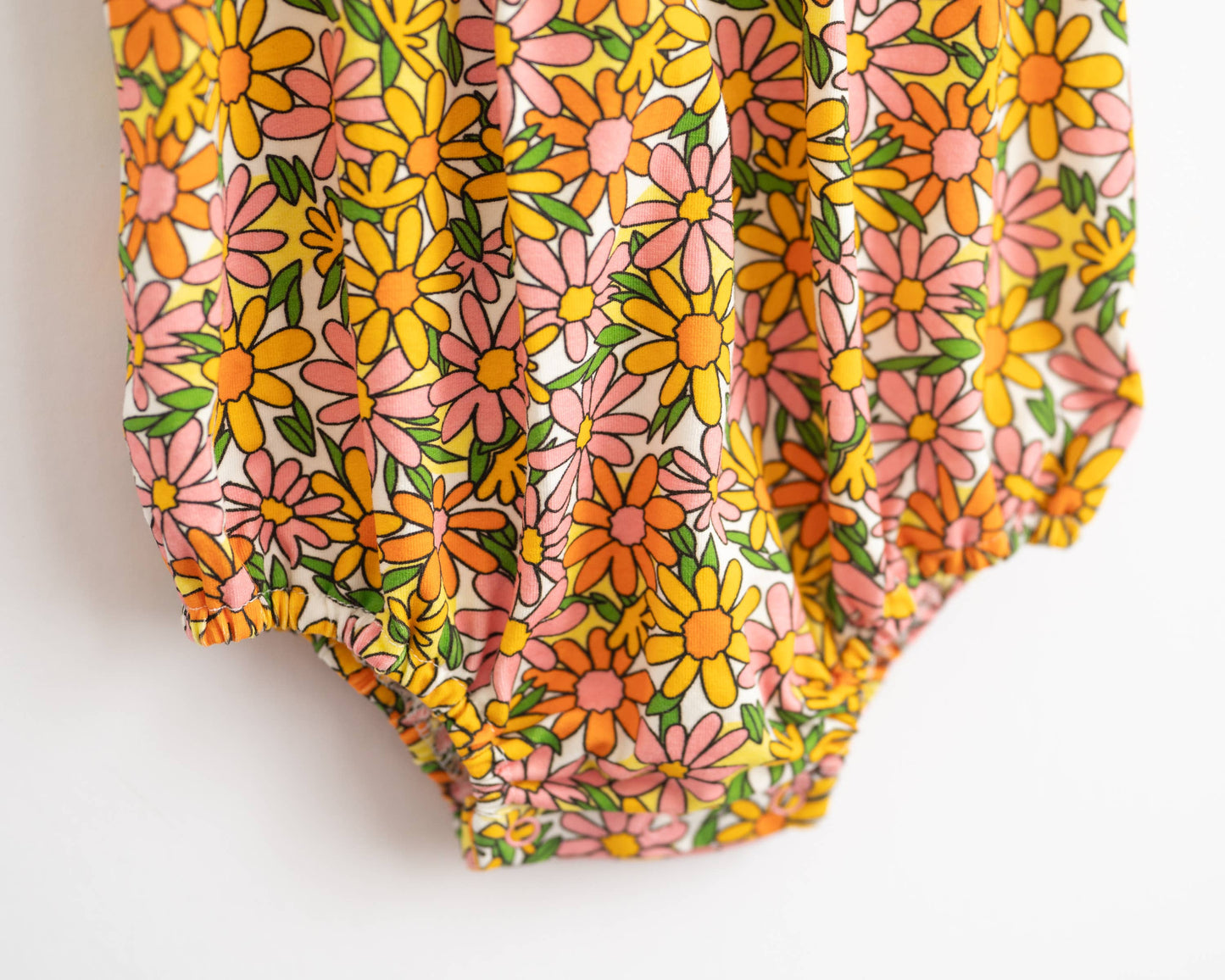 Summer Daisy Baby Girl Romper