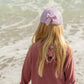 Rainbow Unicorn Bow Baseball Hat (Girls)