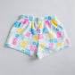 XOXO by Magpies All Over Checker French Terry Short