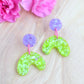 Spring Seedlings Resin Drop Earrings