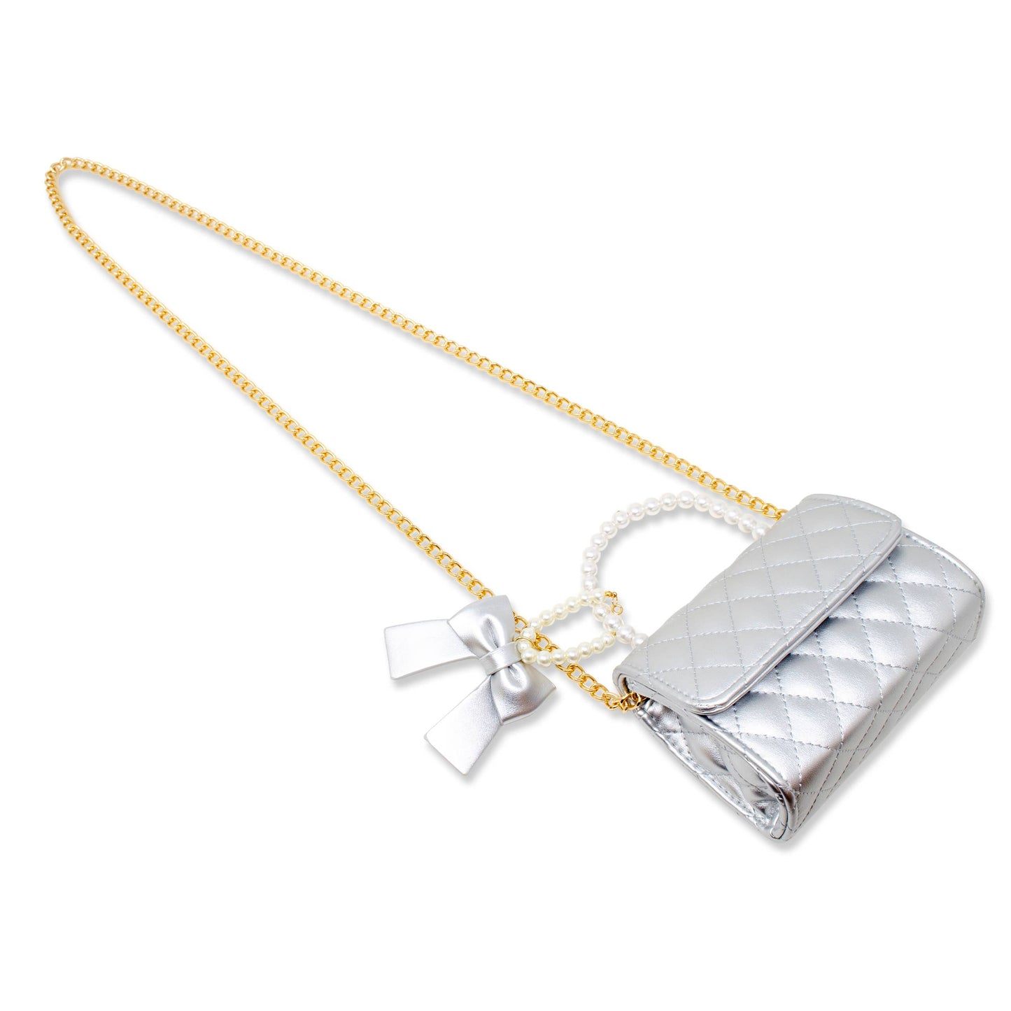 Quilted Pearl Bow