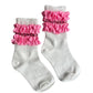 Pink Varsity Socks