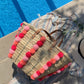 FLORIDA STRAW BASKET, BEACH BAG, SHOPPING BAG