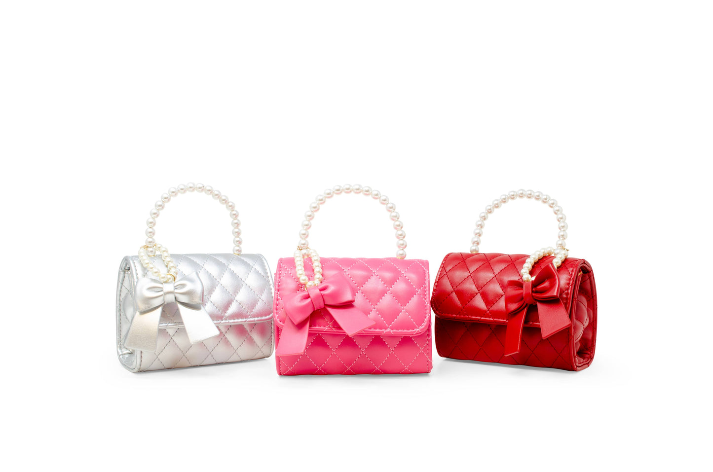 Quilted Pearl Bow