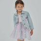 Patched Denim Jacket
