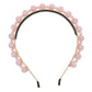 Light Pink pearl headband