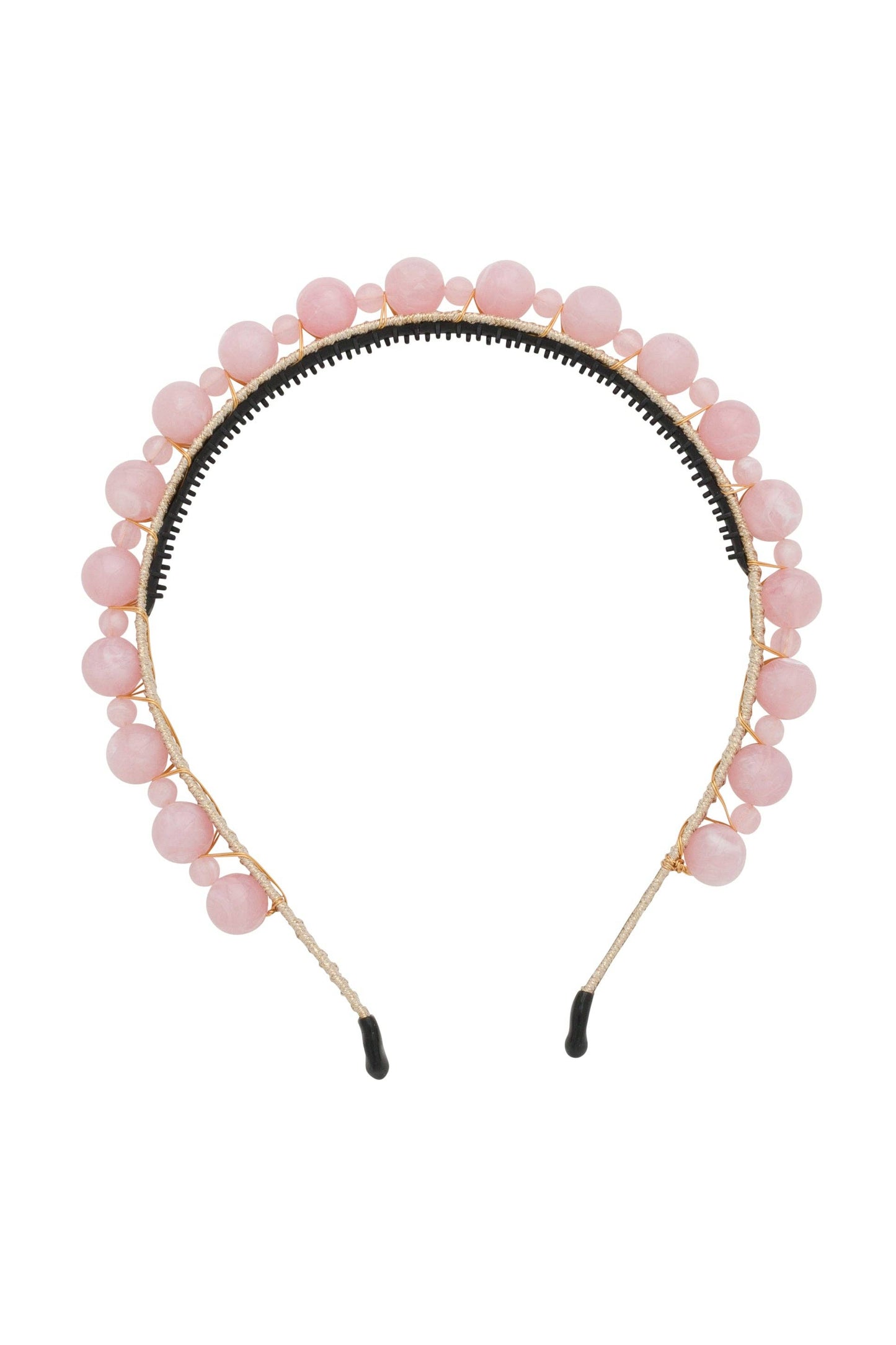 Light Pink pearl headband