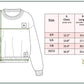 Kids Rainbow Colored Knit Texture Crew Neck Fall Sweater