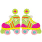 Mix Seed Beaded Roller Skates Dangle Earrings