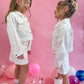 White Denim Gem Set