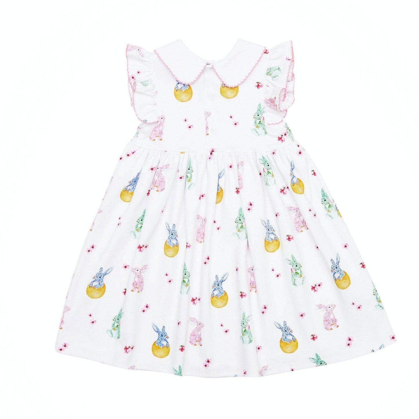 Finley Flutter Sleeve Dress in Easter Parade