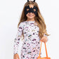 Kids Bamboo Pajamas -Ghouls Night out - Halloween - Coral