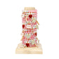 Fancy Pink Hearts  Bracelet Tower