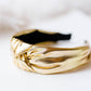 Lamé Knot Headband