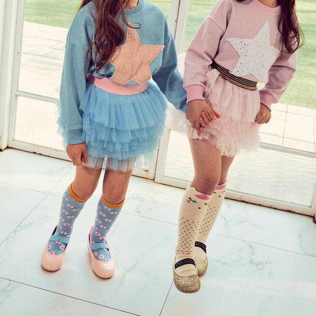 Flower Knee-high Socks
