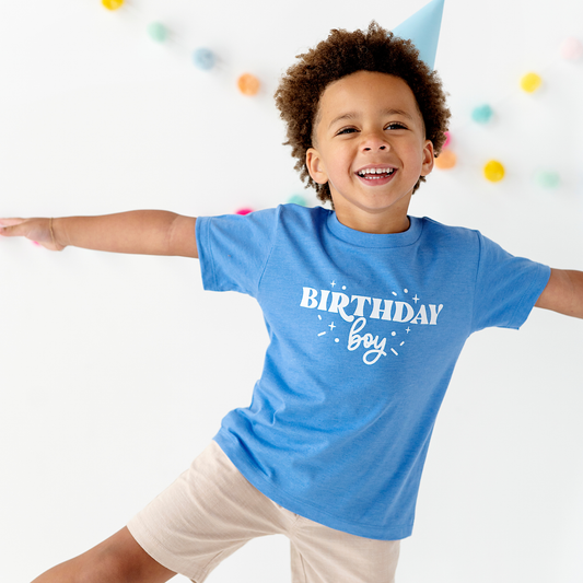 Birthday Boy Toddler and Youth Boy Birthday Shirt
