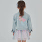 Patched Denim Jacket