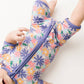 Lavender Blooms Bamboo Short Romper