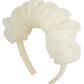 Organza Bunches Headband - Ivory