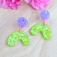Spring Seedlings Resin Drop Earrings