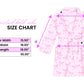 Fleece Printed Bath Robe