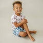 Fourth of July Cargo Shorts Set | Patriotic Vibes