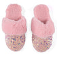ASSORTED SET OF 2 SIZES FIESTA SLIPPERS, PINK