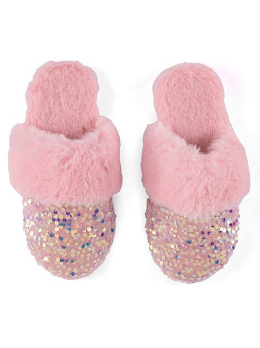 ASSORTED SET OF 2 SIZES FIESTA SLIPPERS, PINK