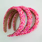 Beaded Headband - Sweetheart Sprinkle