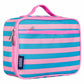 Pink Stripes Lunch Box