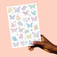 Let's Fly Tats - 70 foil temporary tattoos